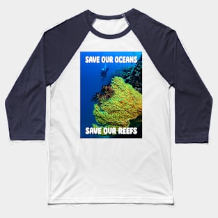 Save Our Oceans Baseball T-Shirt